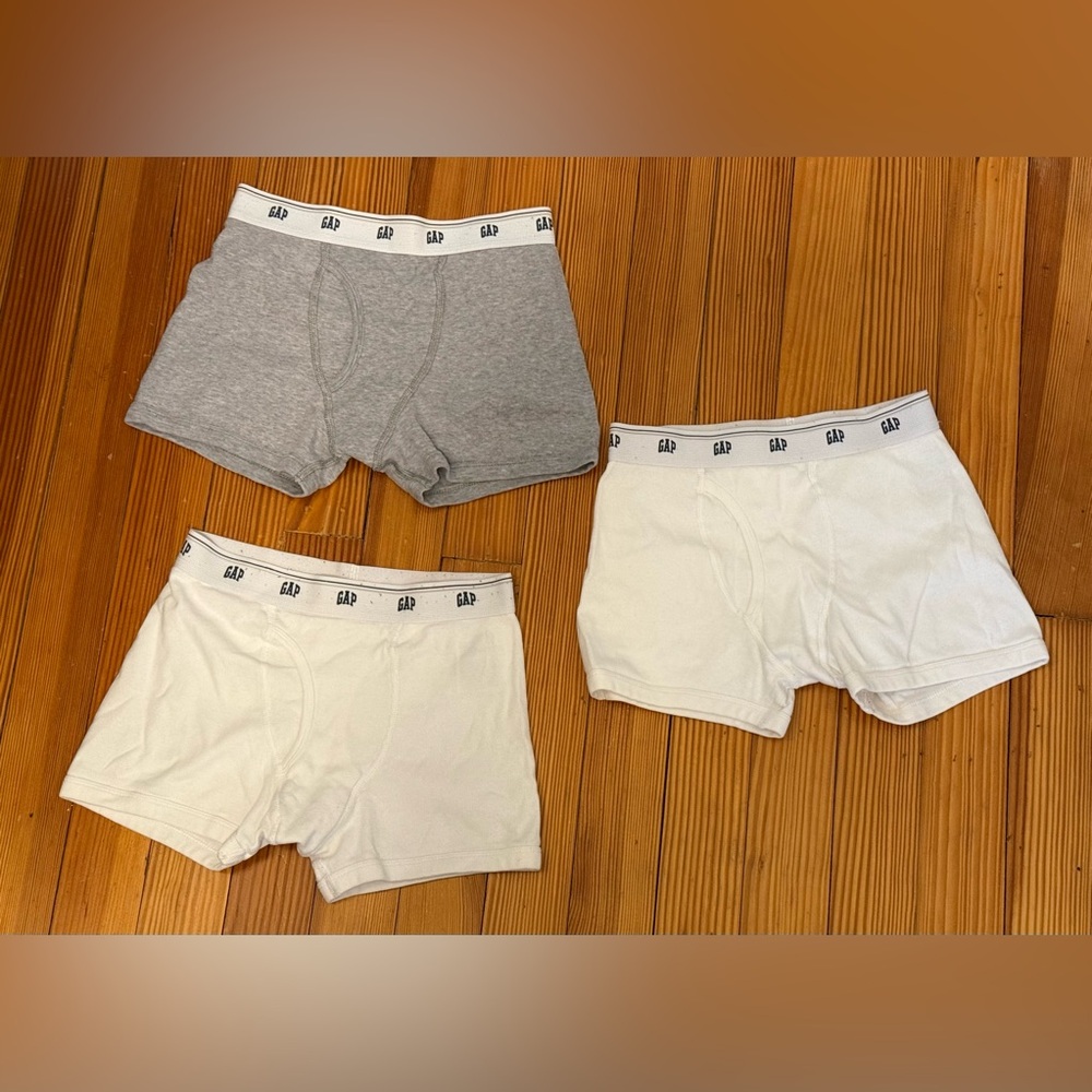 GAP Boy’s M Boxer Briefs - 3 pairs